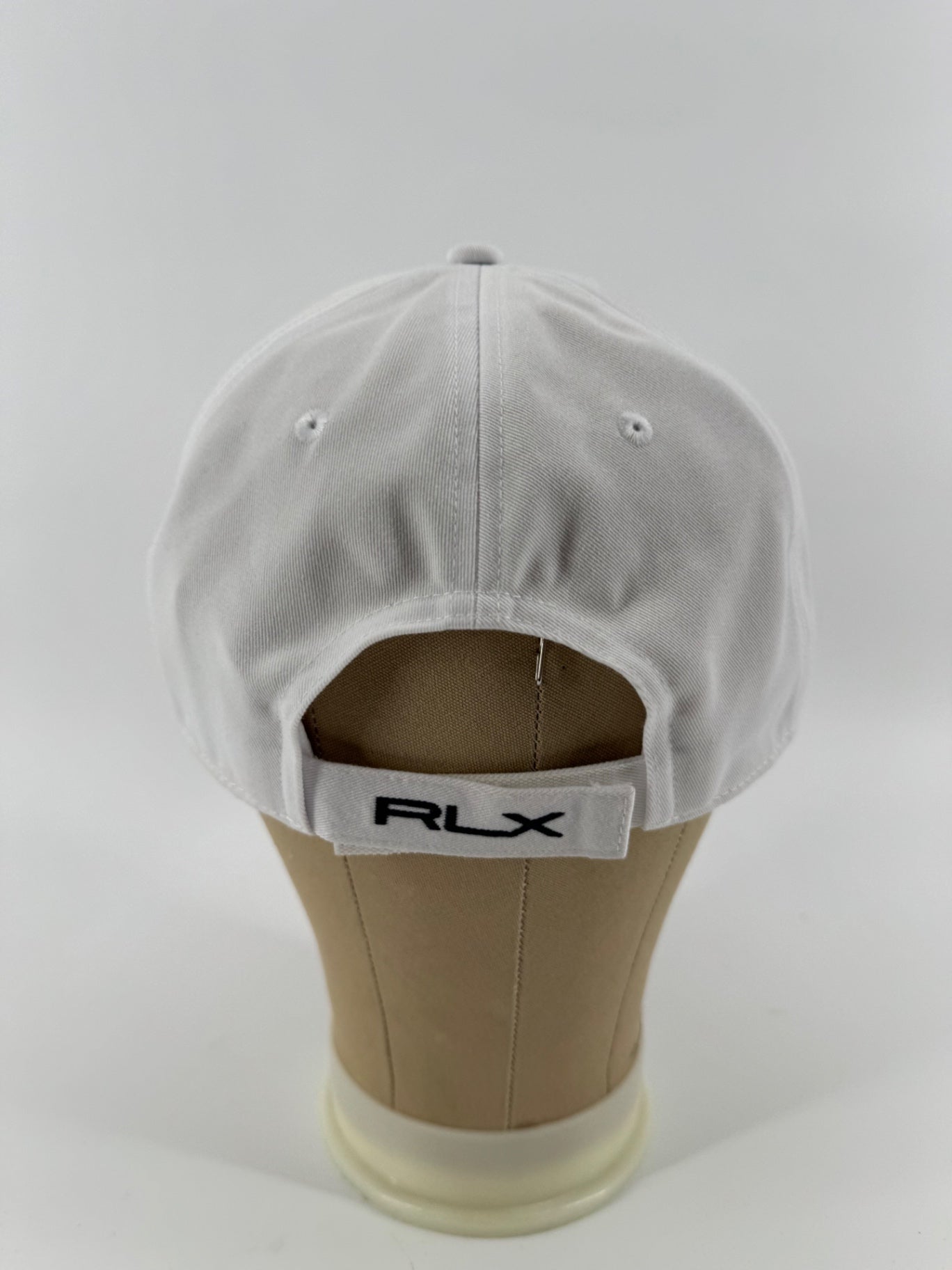 RLX Ralph Lauren White Hat with Bear