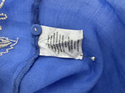 Johnny Was Blue Embroidered LSBU