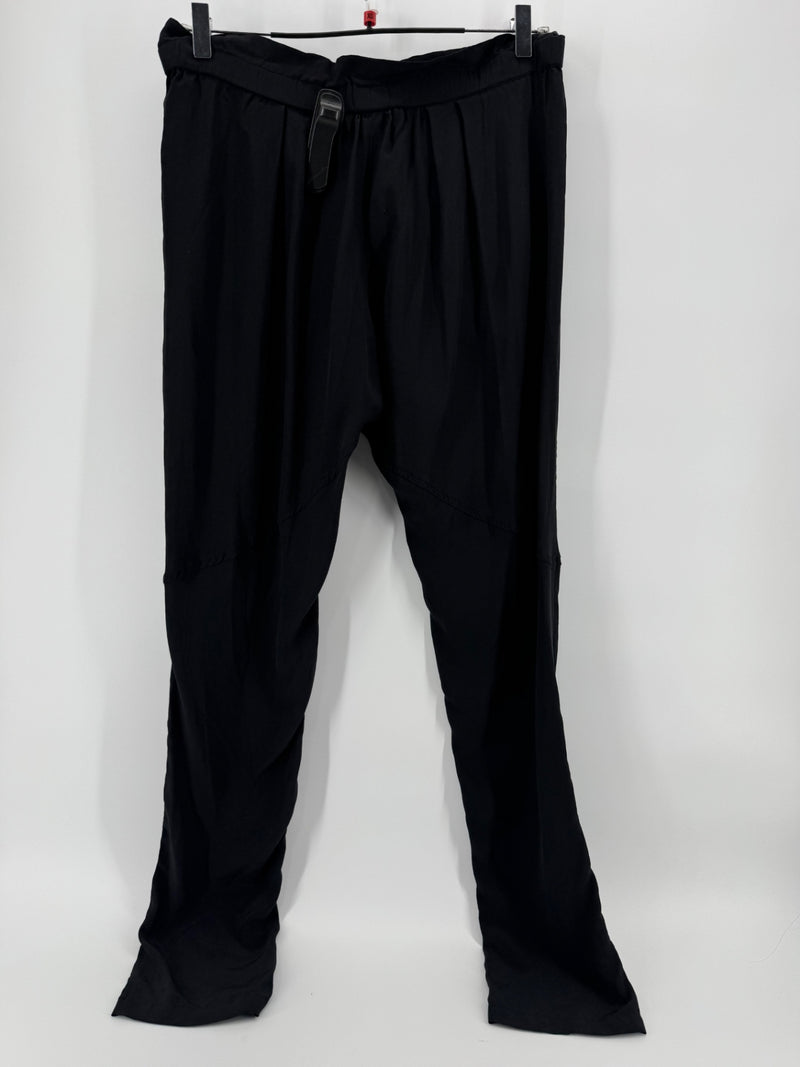 Isabel Marant Black Silk Pants Size 0