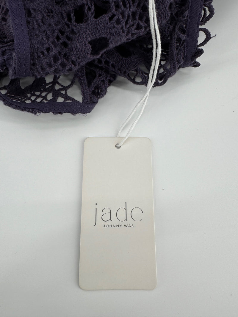 Jade Johnny Was Mitska Lace Mini Dress