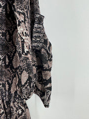 Tolani Snakeskin Print Dress Size Small