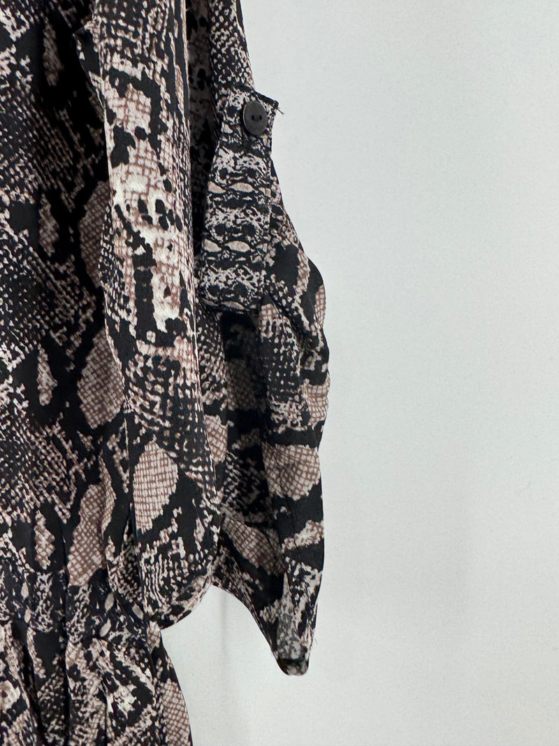 Tolani Snakeskin Print Dress Size Small