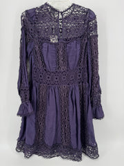 Jade Johnny Was Mitska Lace Mini Dress