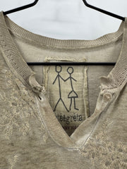 Johnny Was Pete & Greta Stone Embroidered Top