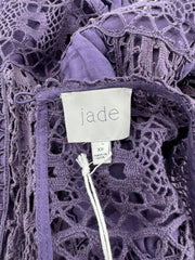 Jade Johnny Was Mitska Lace Mini Dress