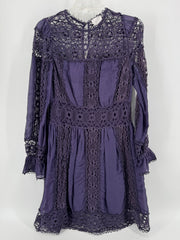 Jade Johnny Was Mitska Lace Mini Dress