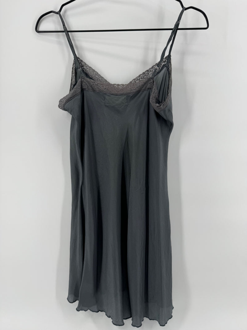 4 Love And Liberty Navy Lace Embroidered Dress+Slip