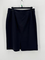 Armani Collezioni Black Straight Skirt Size Large