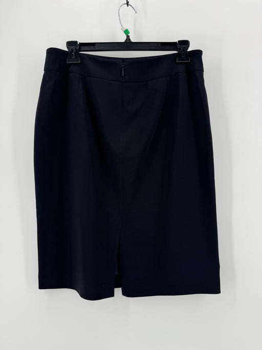 Armani Collezioni Black Straight Skirt Size Large
