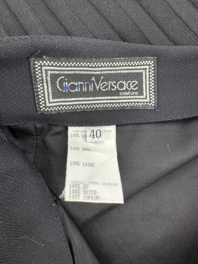 Gianni Versace Black Skirt Size 40