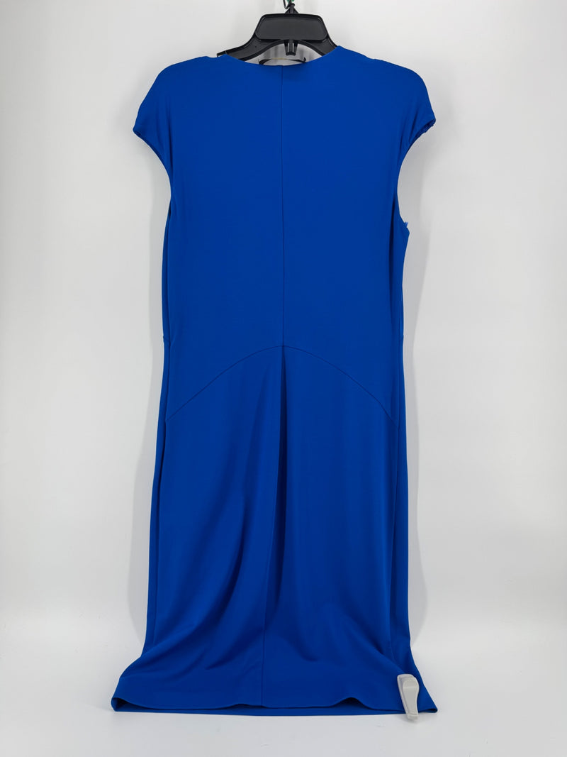 Roberto Cavalli Blue Beaded Midi Dress Size 46