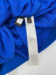 Roberto Cavalli Blue Beaded Midi Dress Size 46