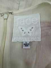 Johnny Was Linen Cassady Tank Top Size Large