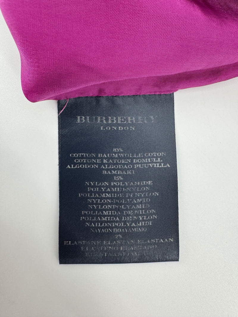 Burberry Pink Plaid Mini Skirt Size 4