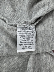 Johnny Was Gray Cotton Embroidered Top