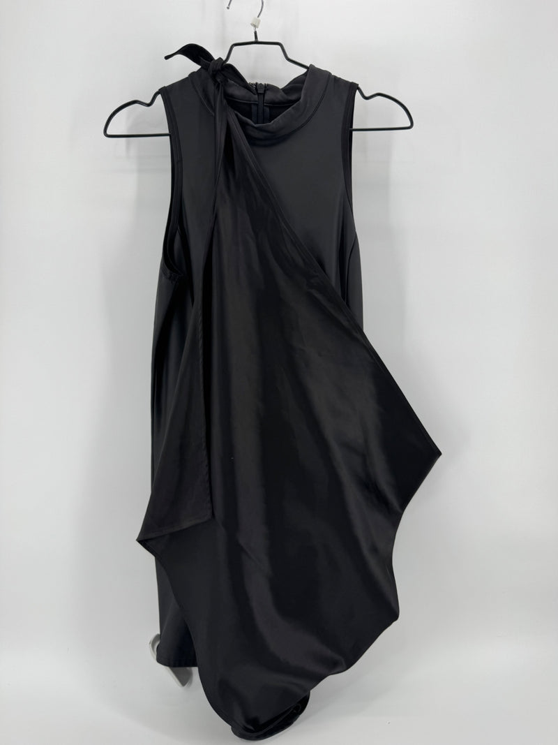 Manière De Voir Black Asymmetric Dress NWT Size Large