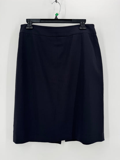 Armani Collezioni Black Straight Skirt Size Large