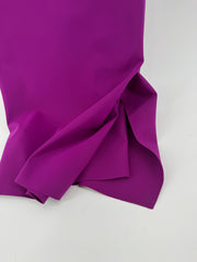Chiara Boni Purple Side Ruffle Sleeveless Dress Size 40