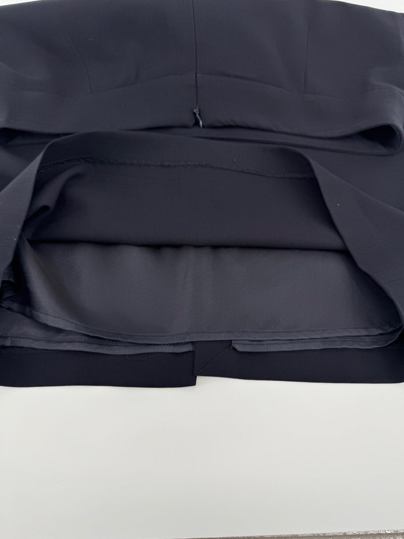 Armani Collezioni Black Straight Skirt Size Large