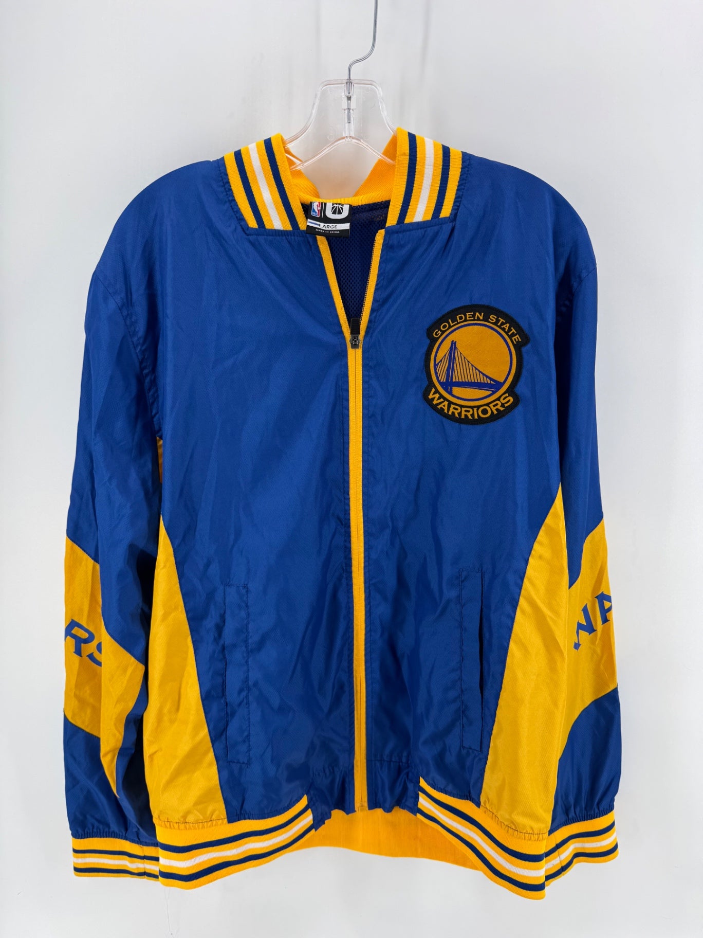 NBA Golden State Warriors Zip Up Jacket