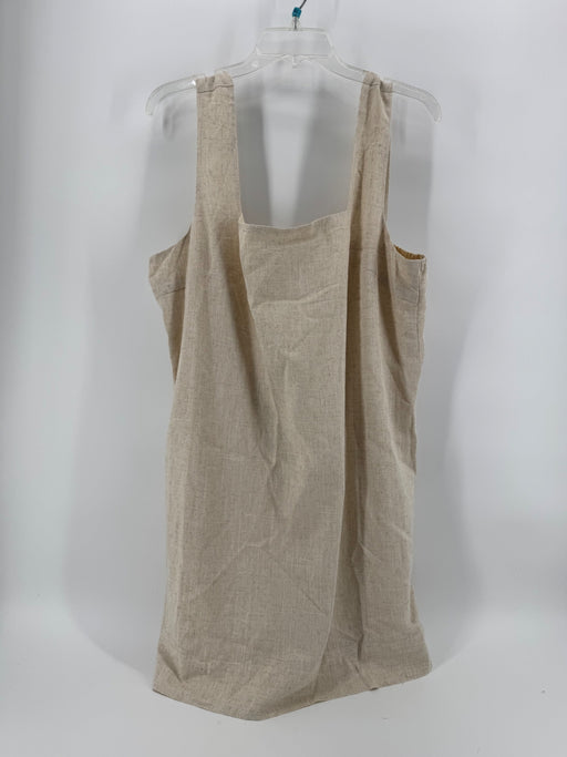 Stitch & Co Beige Linen Dress