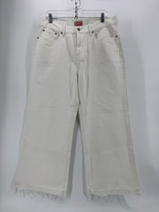 Sendero White Wide Leg Jeans