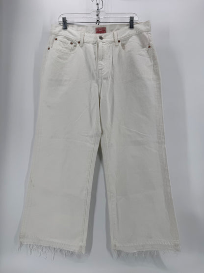 Sendero White Wide Leg Jeans