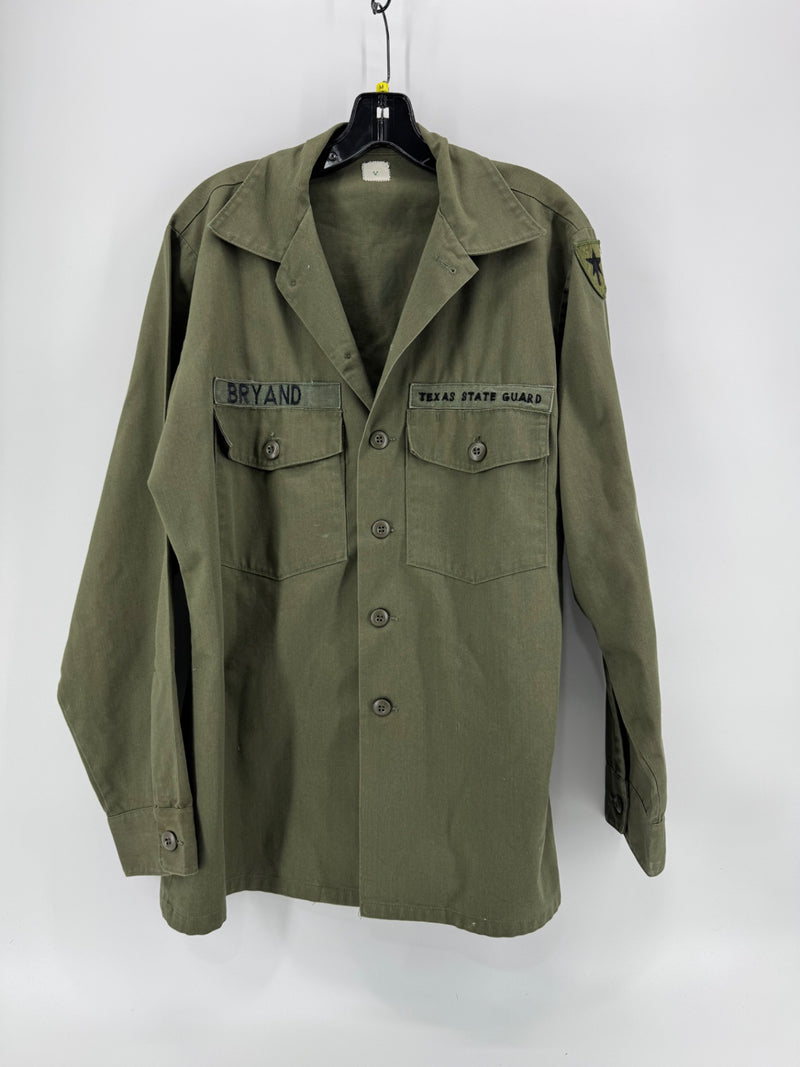 Texas State Guard Uniform Button Up
