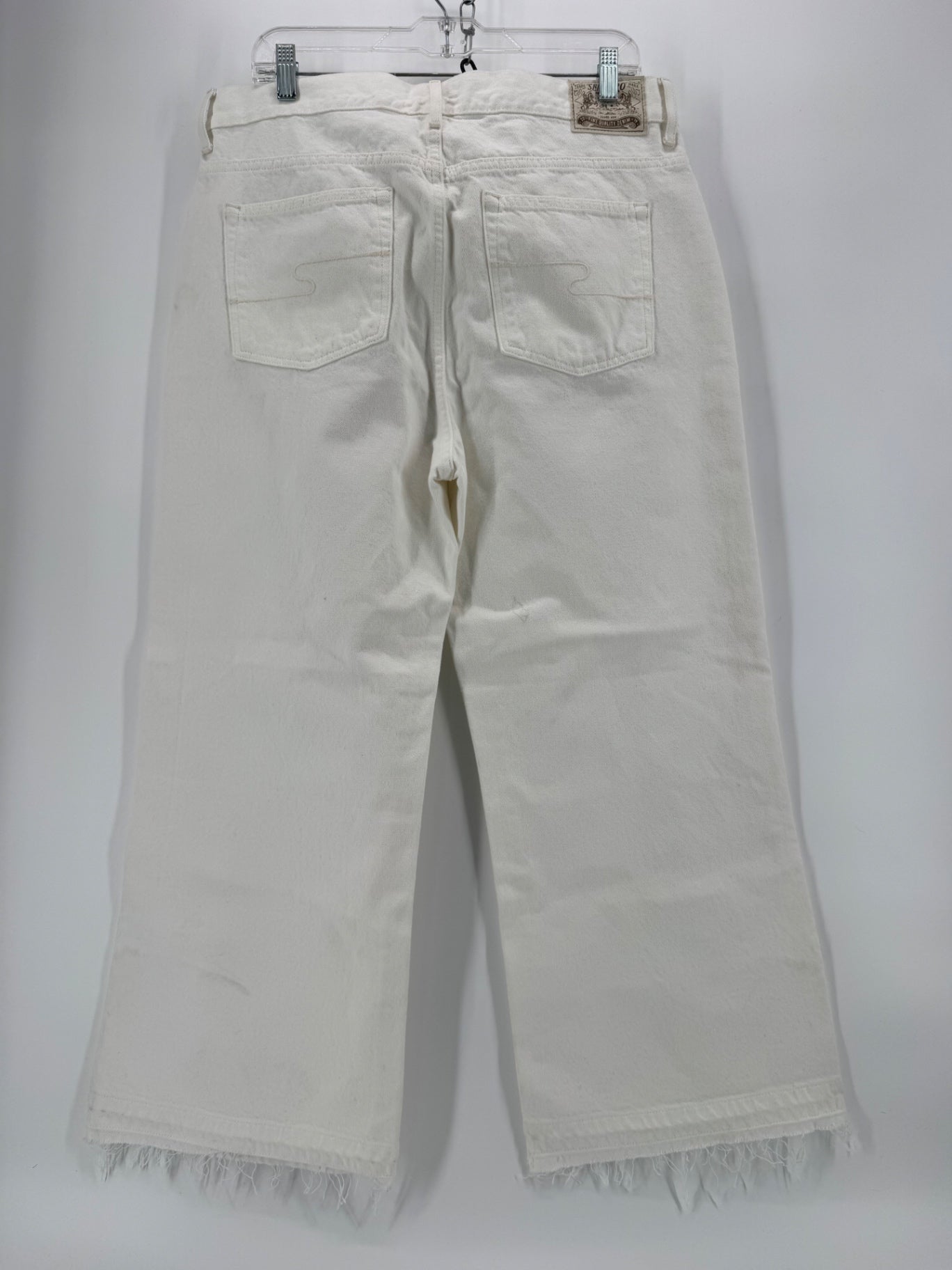 Sendero White Wide Leg Jeans
