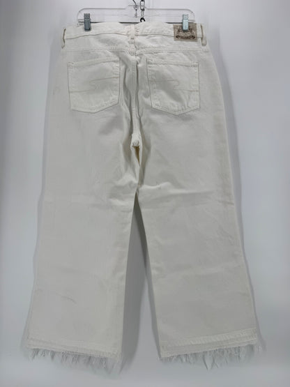 Sendero White Wide Leg Jeans