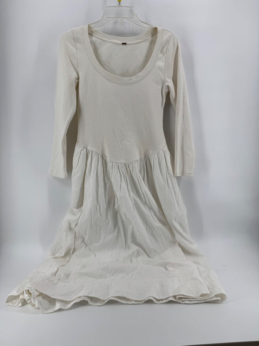 Free People White Quarter Sleeve Dress