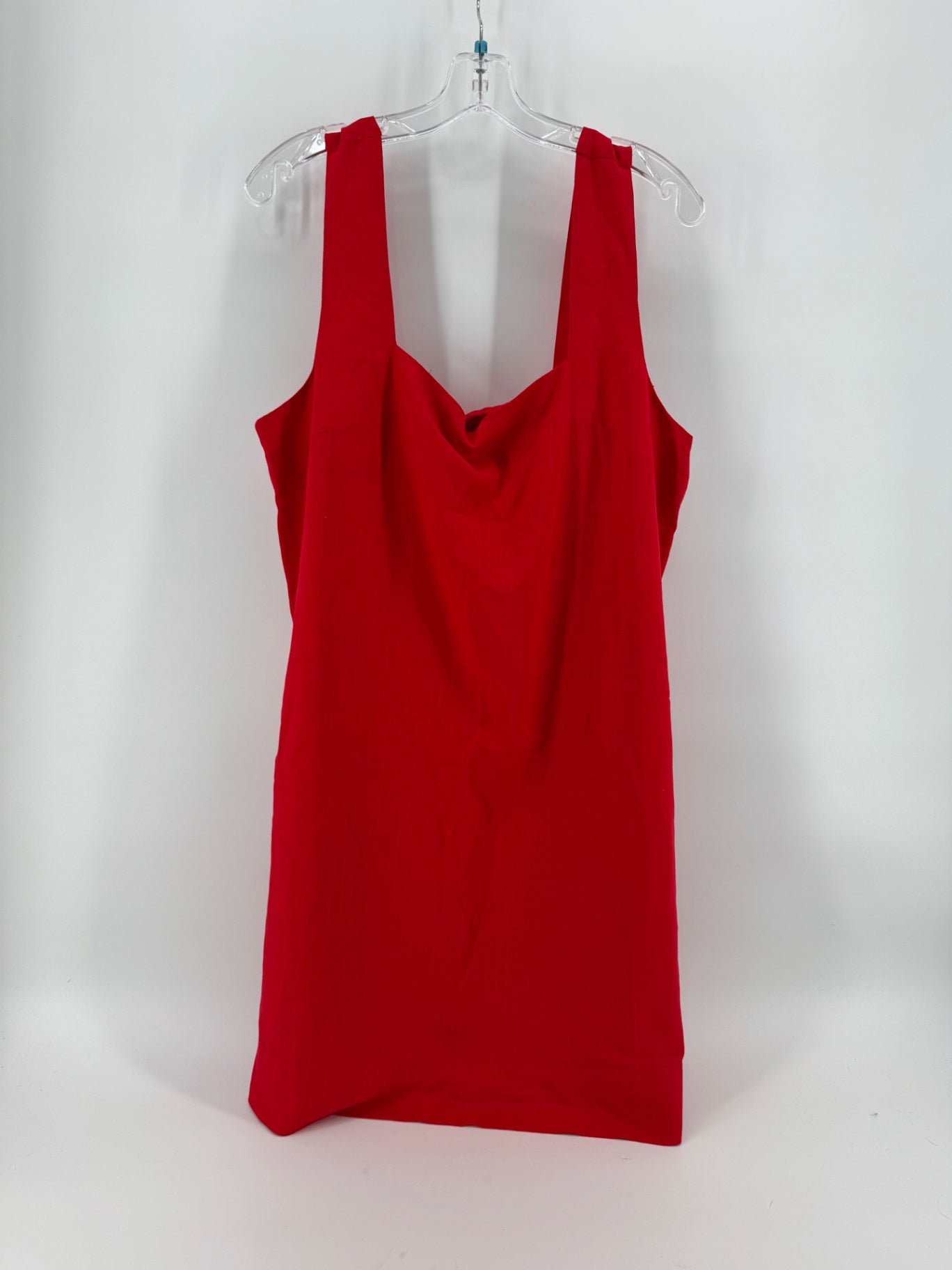 Stitch & Co Red Linen Dress