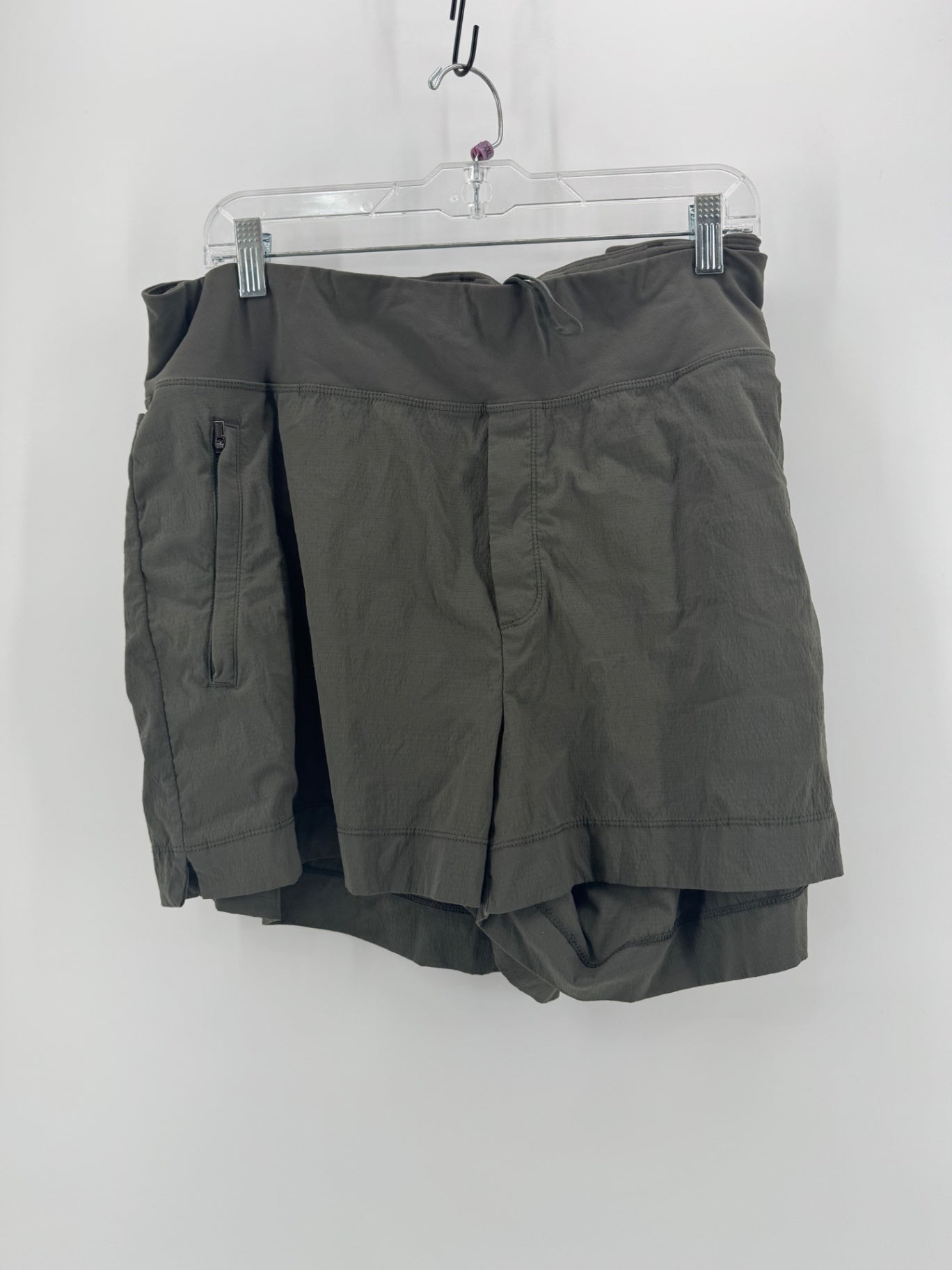 Athleta Olive Athletic Shorts
