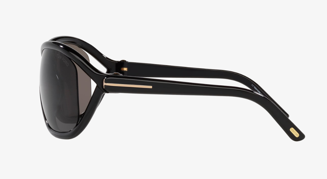 Tom Ford Women Sunglasses FT1069 Fernanda 01A 68 - Shiny Black Sunglasses