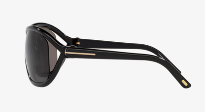Tom Ford Women Sunglasses FT1069 Fernanda 01A 68 - Shiny Black Sunglasses