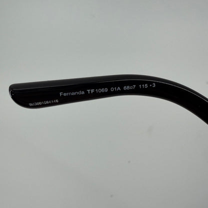 Tom Ford Women Sunglasses FT1069 Fernanda 01A 68 - Shiny Black Sunglasses
