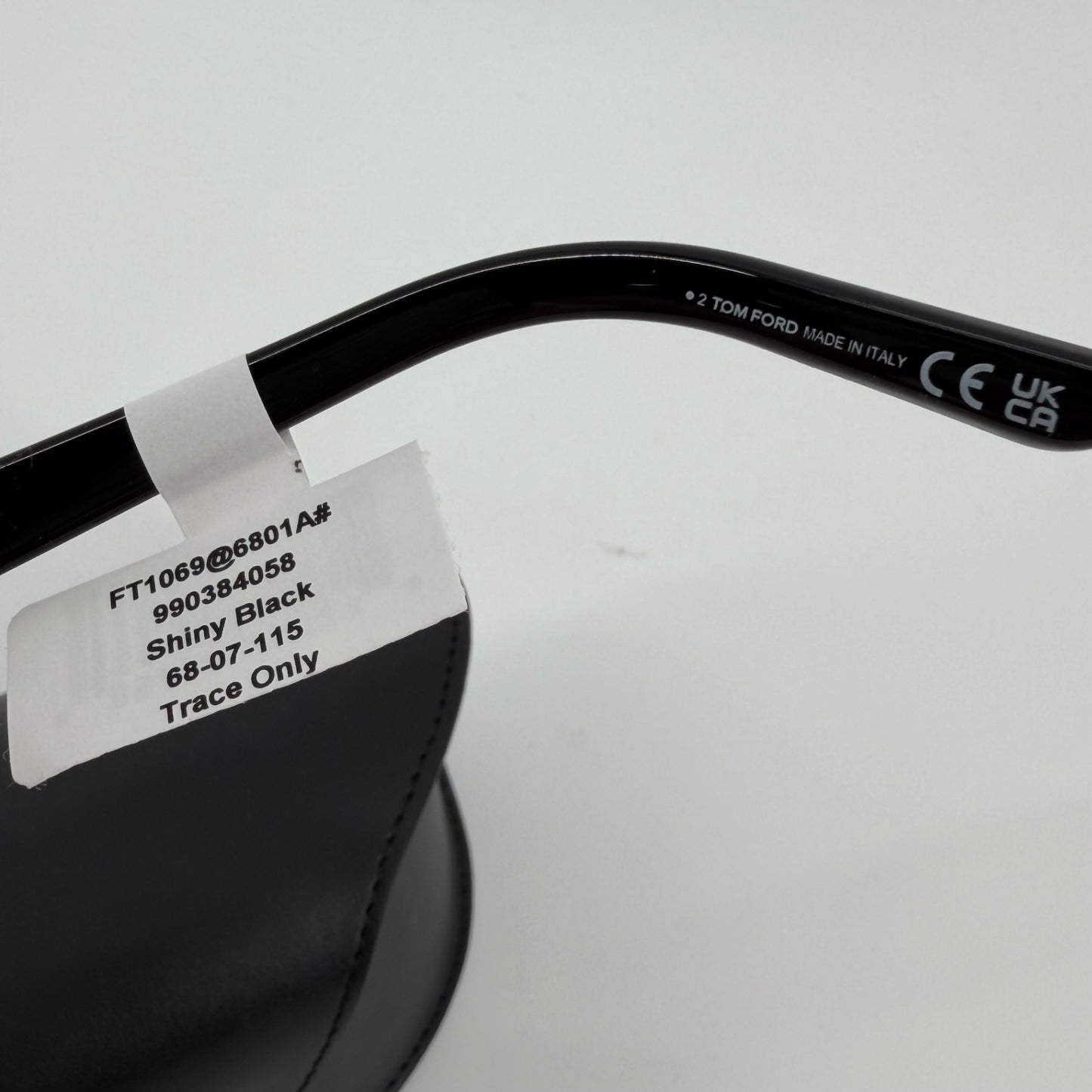Tom Ford Women Sunglasses FT1069 Fernanda 01A 68 - Shiny Black Sunglasses