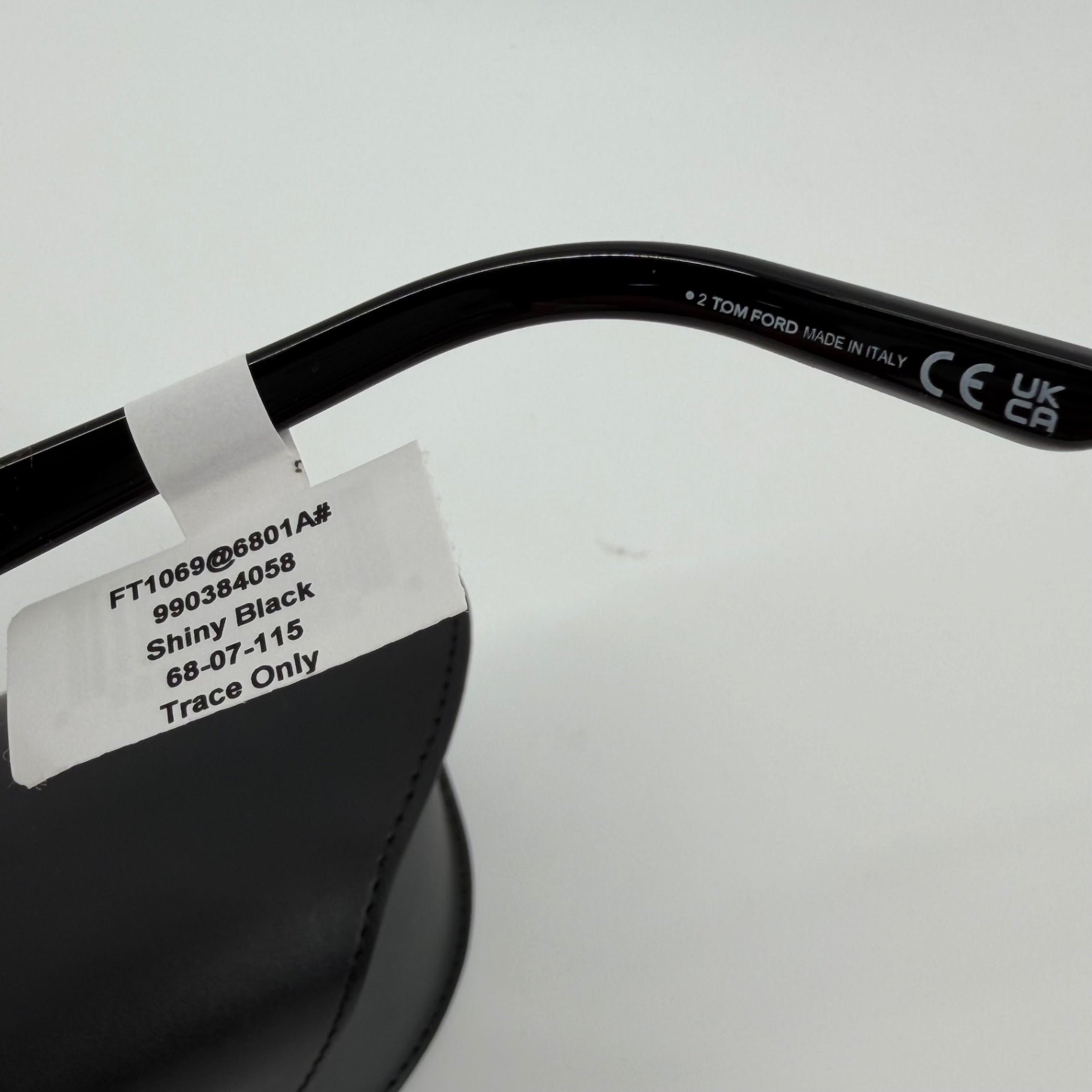 Tom Ford Women Sunglasses FT1069 Fernanda 01A 68 - Shiny Black Sunglasses