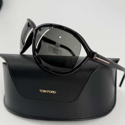 Tom Ford Women Sunglasses FT1069 Fernanda 01A 68 - Shiny Black Sunglasses
