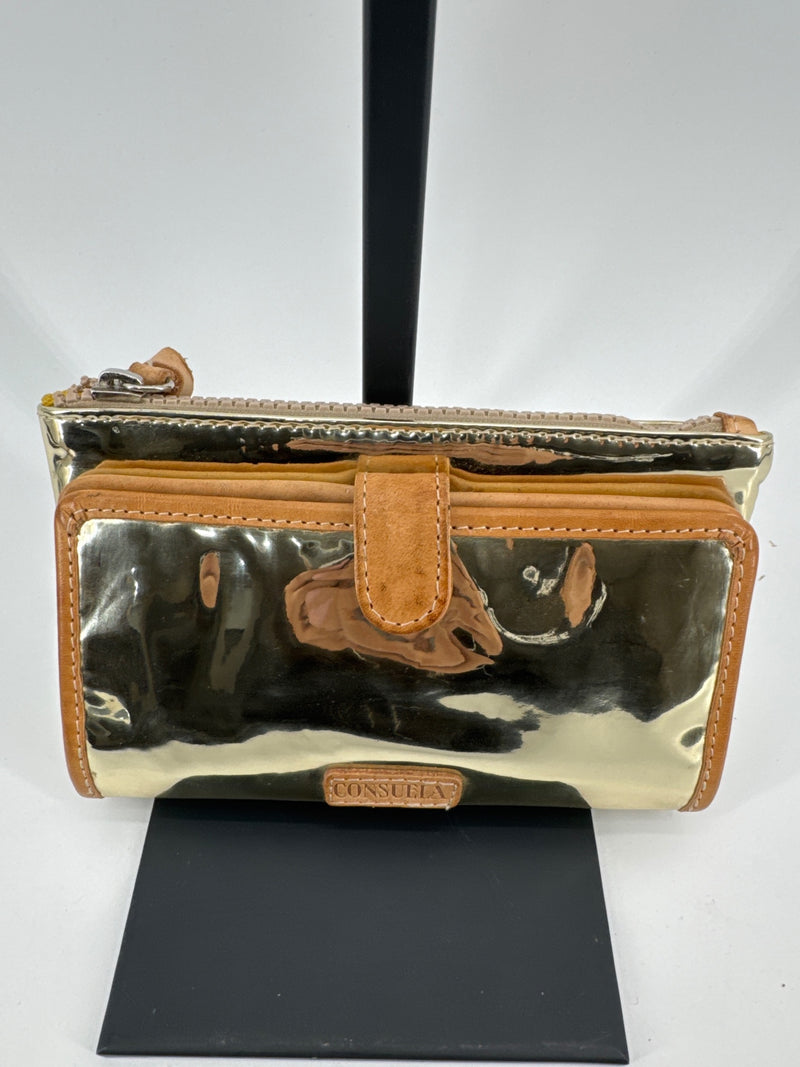 Consuela Gold Wallet