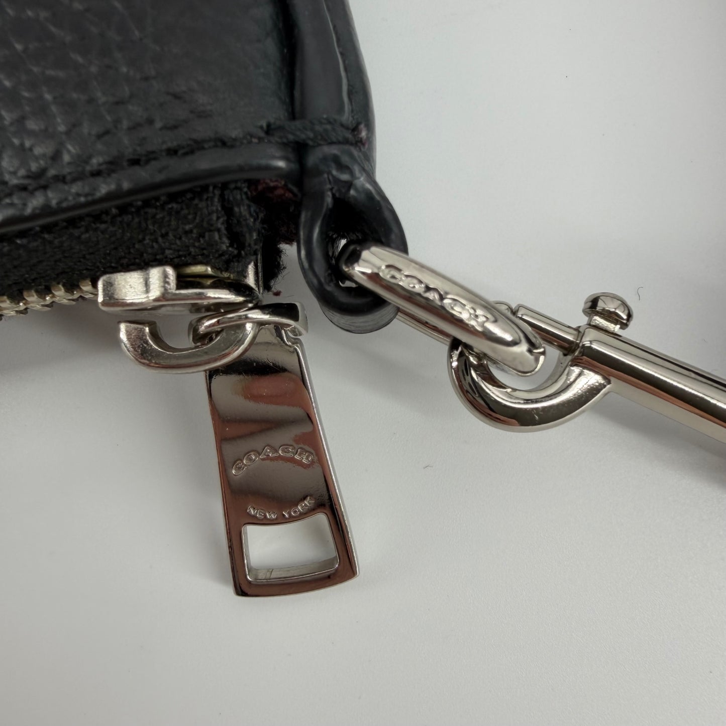 Coach Canvas Striped Crossbody