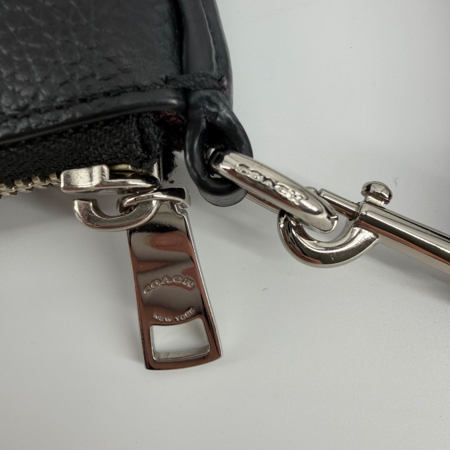 Coach Canvas Striped Crossbody
