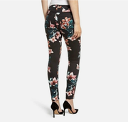 7 FOR ALL MANKIND The Ankle Skinny Floral Jeans Womens Size 24