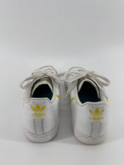 Adidas White/Yellow Sneakers