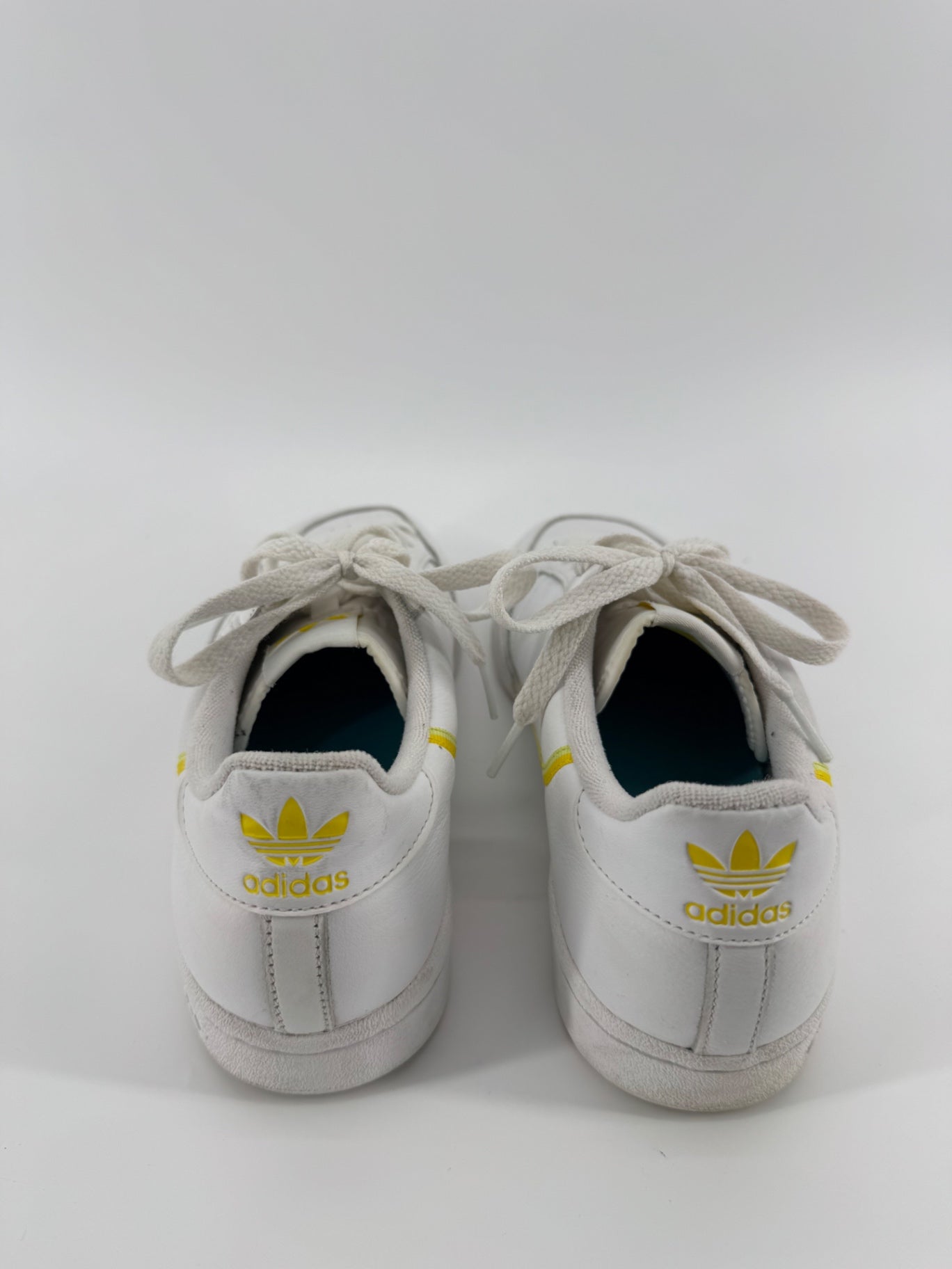 Adidas White/Yellow Sneakers