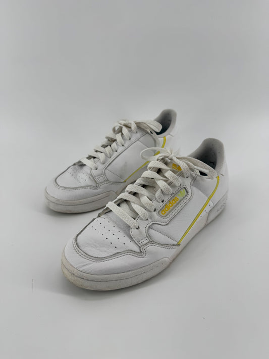 Adidas White/Yellow Sneakers