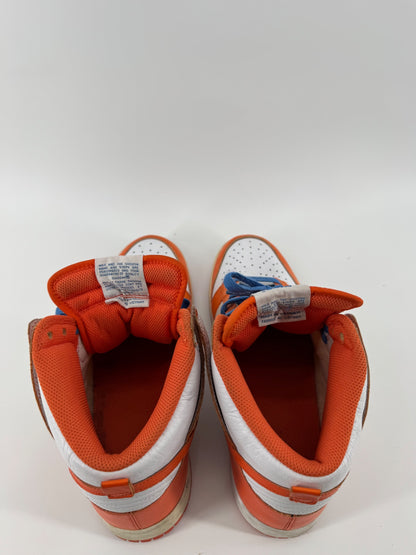 Nike High White/Orange Blaze Sneakers