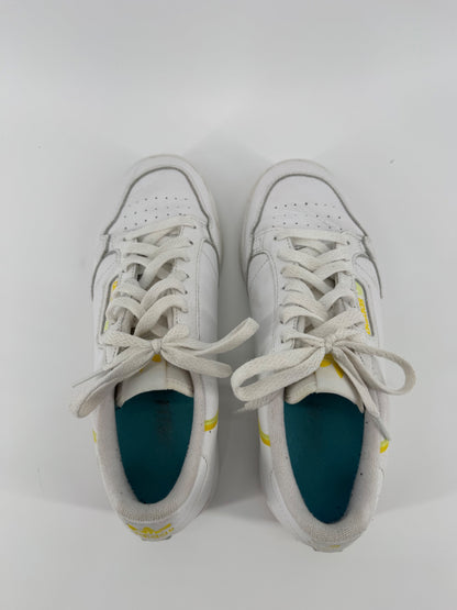 Adidas White/Yellow Sneakers