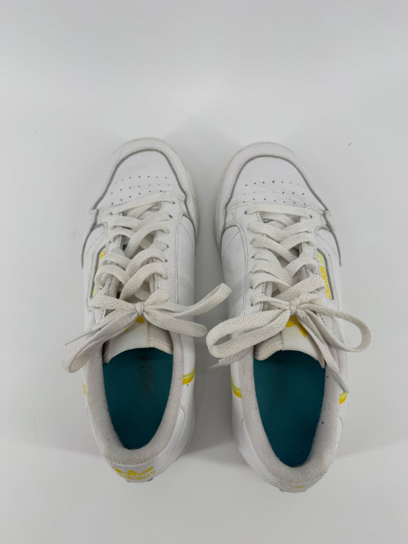 Adidas White/Yellow Sneakers