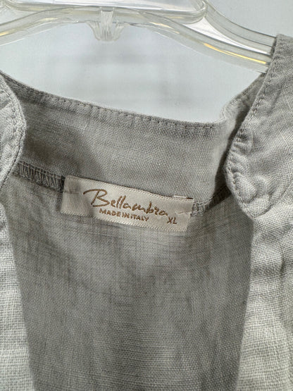 Bellambia Taupe Linen Dress